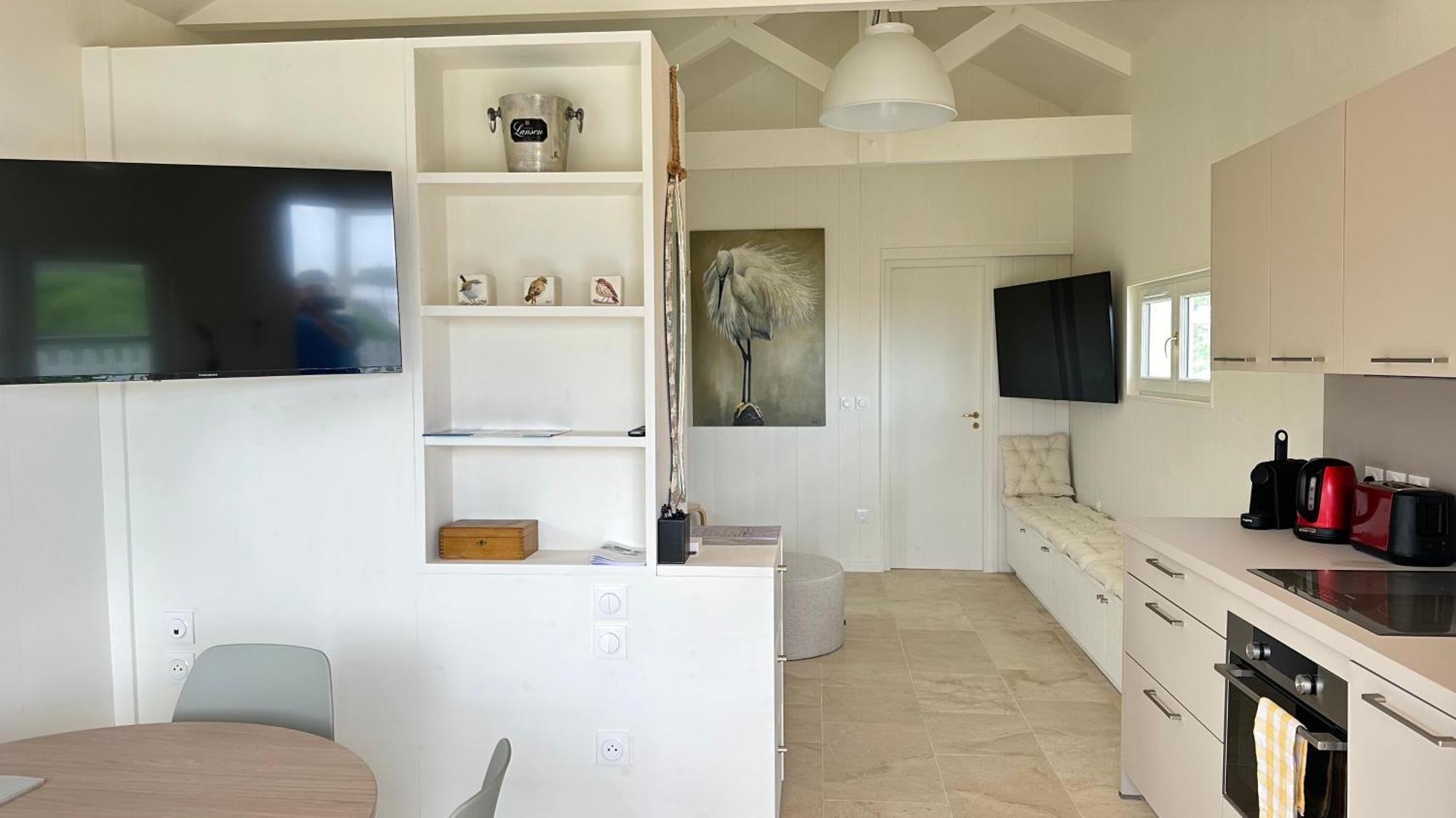 Maison Sur La Plage Avec Vue Mer Panoramique Le Martray Exterior photo
