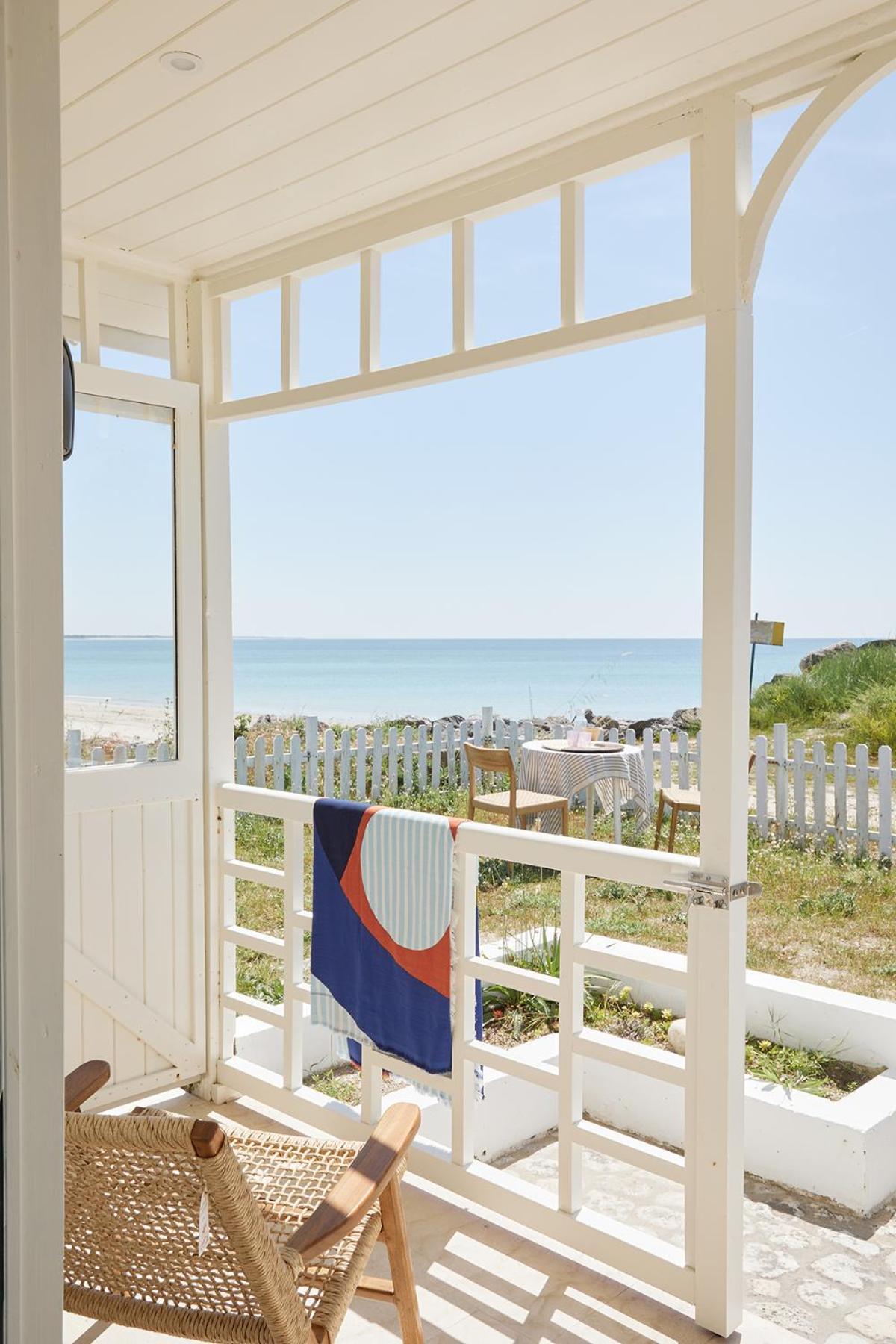 Maison Sur La Plage Avec Vue Mer Panoramique Le Martray Exterior photo